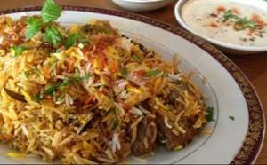 Chicken Biryani With Raita