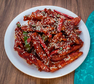 Honey Chilli Potato