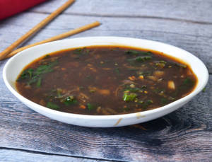 Stir Fried Spinach Manchurian