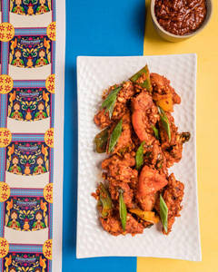 Chilli Garlic Chaap (chinese)