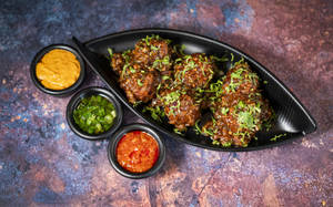 Chicken Manchurian Momo