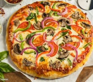 Mexican Cheese Capsicum Pizza
