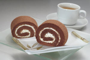 Chocolate swiss roll
