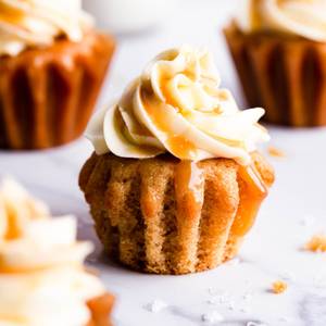 Salted Caramel Cupcake