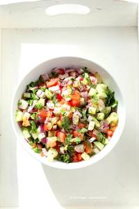 Paneer Vegetable Salad