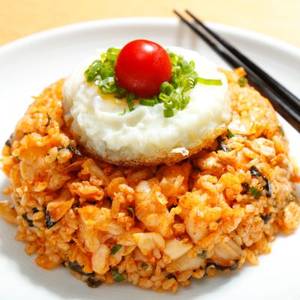 Kimchi Fried Rice [ Non veg ]