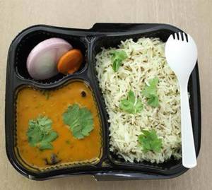 Dal Fry With Rice