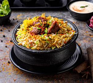 Mutton Biryani Boneless (half Kg)