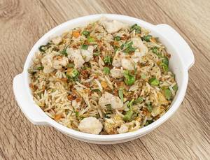 Chicken Burnt Garlic Coriander Rice