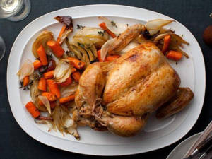 Whole Roasted Chicken Meal [Serves 4]