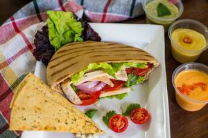 Mediterranean Grilled Chicken Pita Pocket