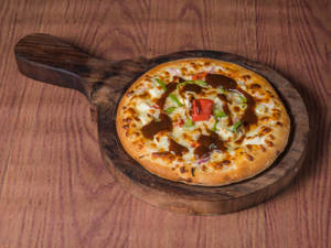 Barbecue Paneer Burger