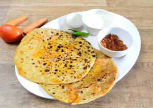 2 Aloo Methi Paratha