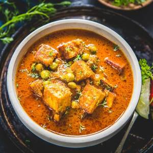 Matar paneer