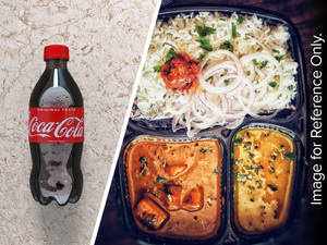 Chef Special Paneer Meal + Coke 250 Ml Pet Bottle