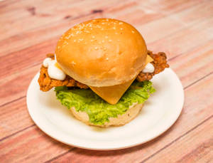Chicken Kebab Burger