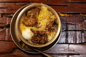 Mutton Dum Biryani  (full 3pcs)