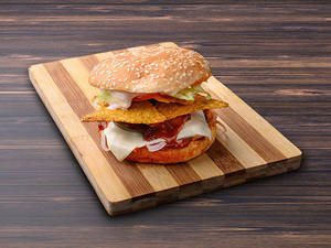 Mutton Crisp 'n' Crunchy Burger