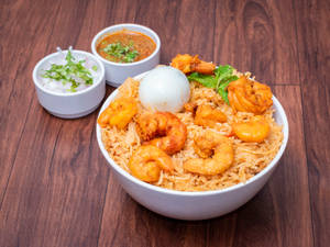Prawns Biryani