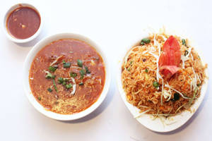 Triple Schezwan Fried Rice