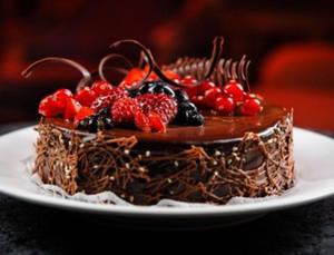 Luxury Chocolate Mix Fruit Cake [500 grams]