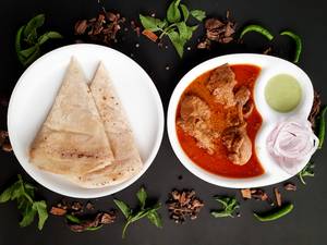 Chicken Korma(2 Pcs)+ 2 Rumali Roti              