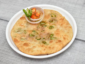 Green Chilli Paratha