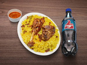 Mutton Mandi + Cool Drink