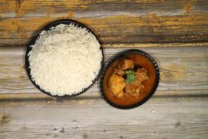 Bengali Chicken Curry And Rice Combo