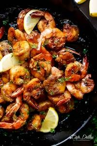 Honey Garlic Prawns