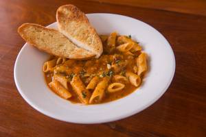 Egg Desi Penne Egg Penne Pasta In Red Sauce