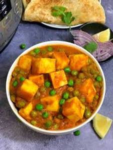 Matar paneer