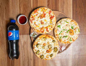 Combo For 3(Double Topping)