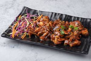 Pepper Garlic Mushroom Dry