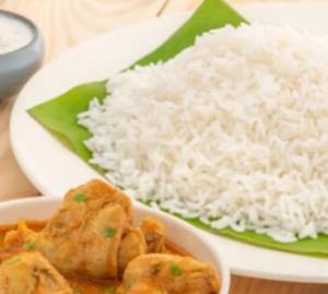 Chicken Curry (500 Ml) With Steamed Rice (450 Ml)