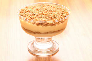 Crunchy Custard Three Layered Pudding