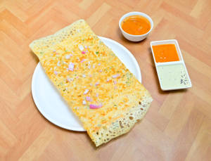 Rava Onion Masala Dosa