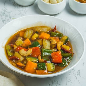 Mixed Vegetables In Kung Pao Style (gravy)