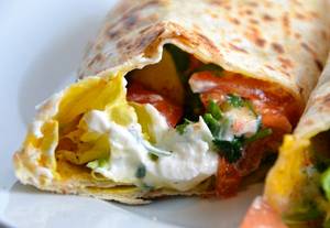 Spicy Egg Wrap