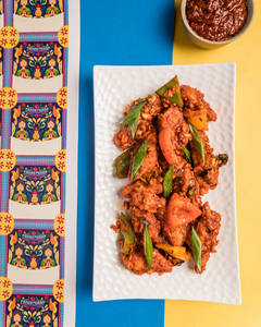 Chilli Garlic Chaap (chinese)