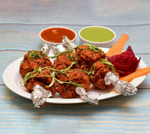 Broasted Chicken Lollipop