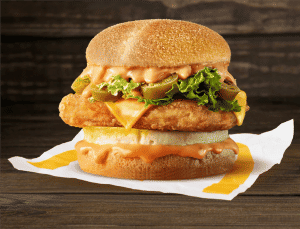 Crispy Veg Double Patty Burger