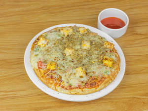 6" Special Chatpata Chat Paneer Pizza (Double Cheese)