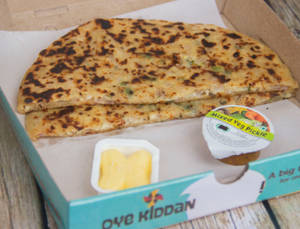 Aloo Cheese Paratha   