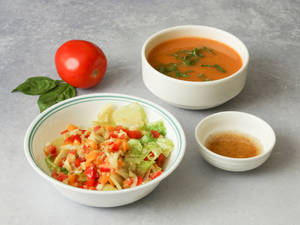 Quinoa Salad & Roast Tomato Soup