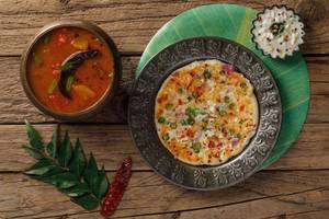 Tomato Onion Uttapam