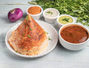 Onion Masala Dosa         