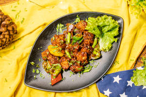 Mushroom Chilly Dry