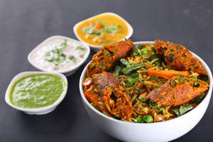 Kebab Biryani