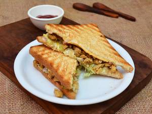 Bbq Chicken Cheese Sandwich